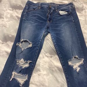 These are American Eagle jeans size 14 long